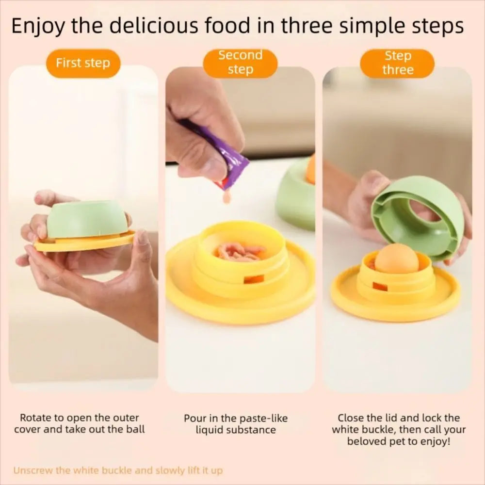 Interactive Lick Bowl™ for Dogs & Cats