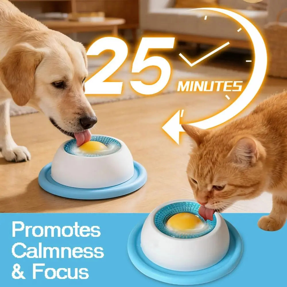 Interactive Lick Bowl™ for Dogs & Cats